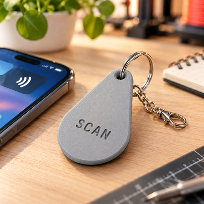 Porte-clé NFC personnalisable