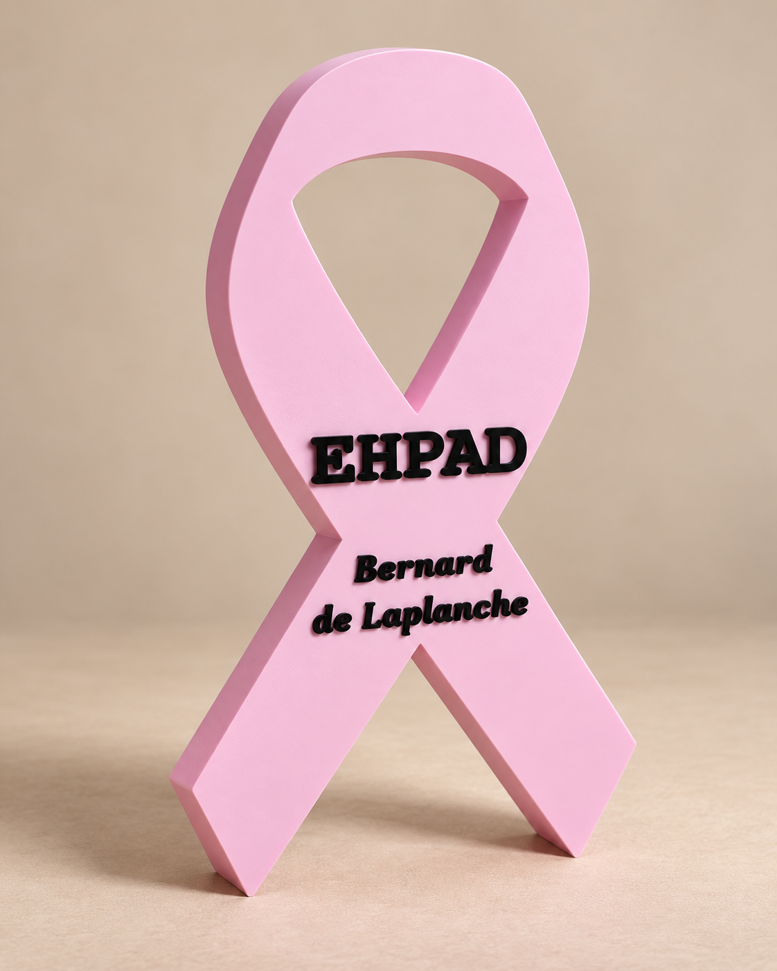 Logo octobre rose personnalisable