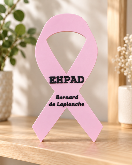 Logo octobre rose personnalisable