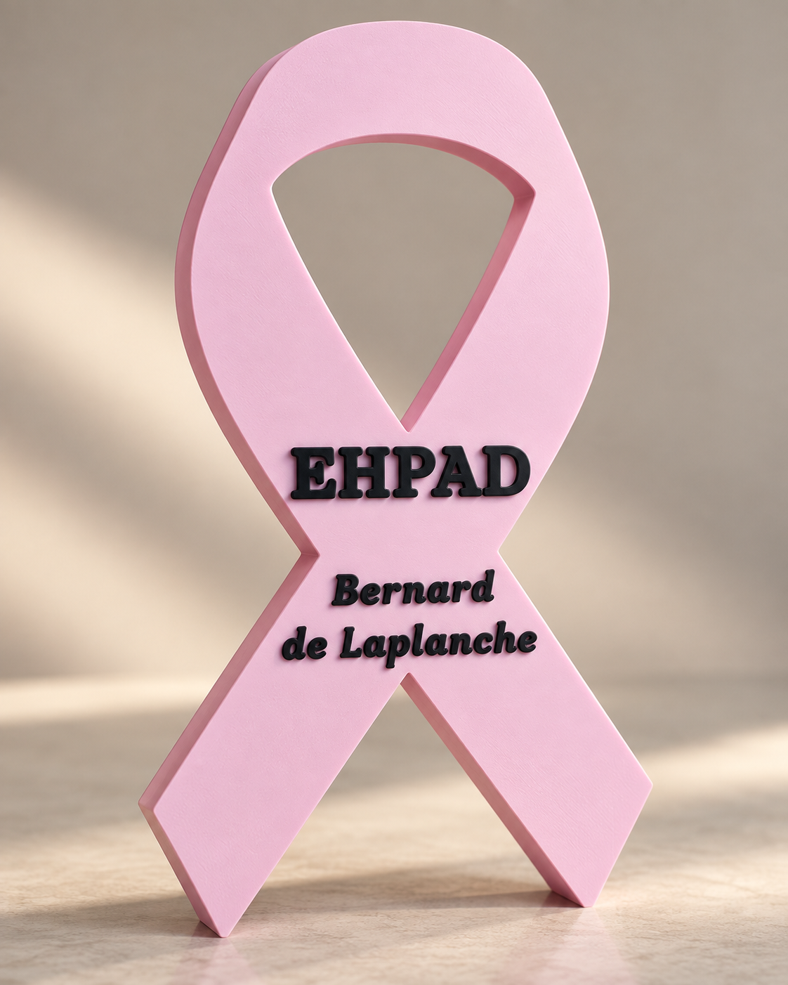 Logo octobre rose personnalisable