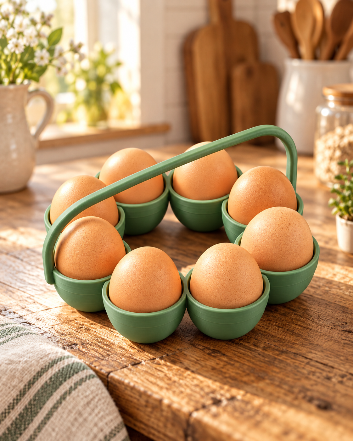 Panier à œufs — 8 places