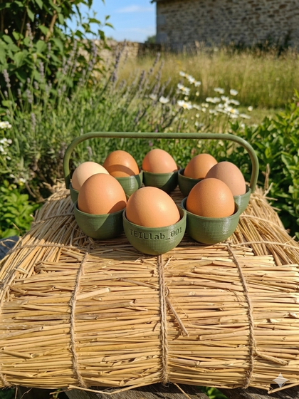 Panier à œufs — 8 places